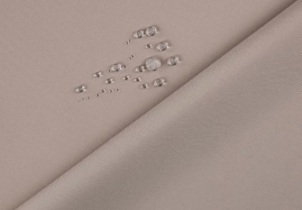 Water-resistant Oxford fabric, gray-beige