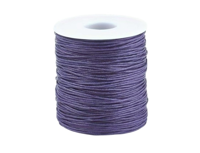 Waxed cord, 1 mm | 13 colors