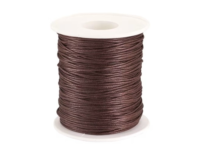 Waxed cord, 1 mm | 13 colors