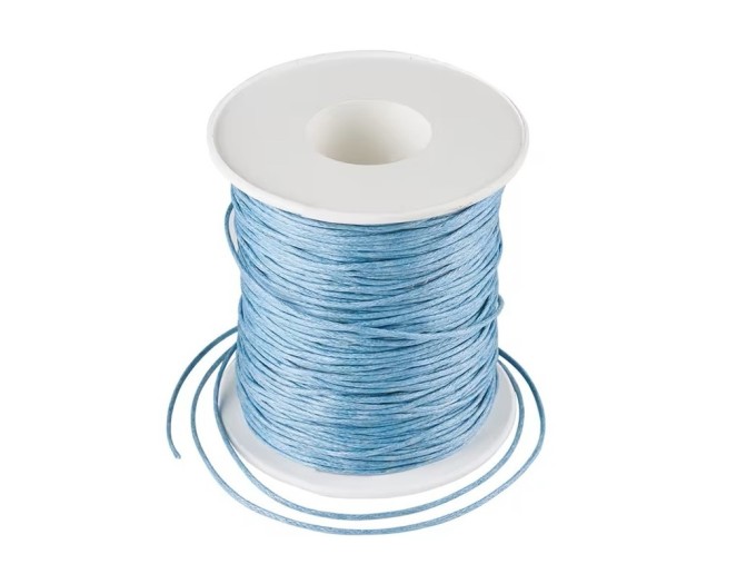 Waxed cord, 1 mm | 13 colors skubus pristatymas