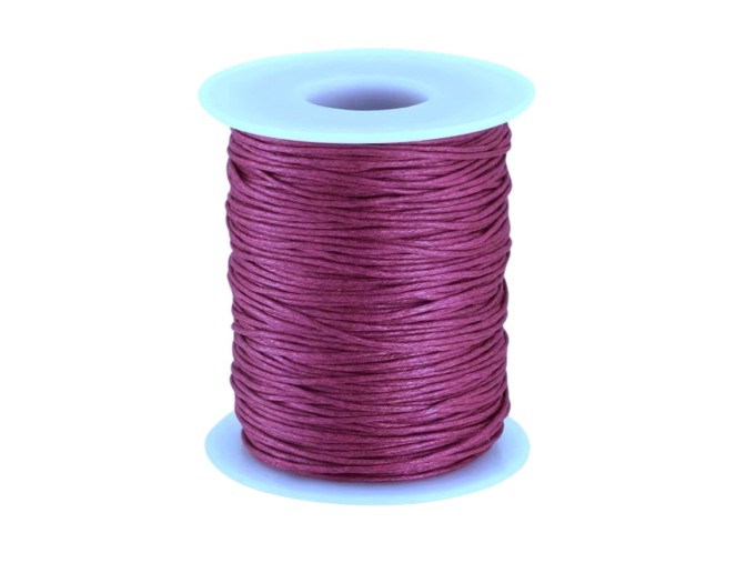 Waxed cord, 1 mm | 13 colors