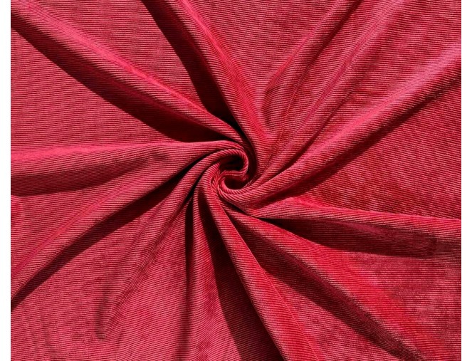 Velvetas su elastanu Raudona