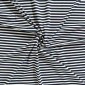 Viscose jersey Dark blue striped