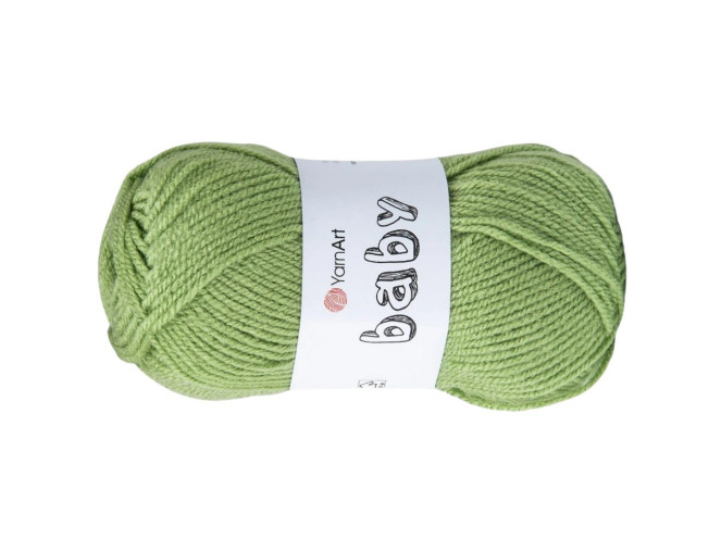 YarnArt Baby 69 Samanų žalia