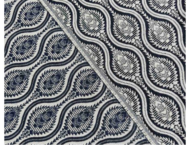 Jacquard Tapestry: Blue Patterns pigiau