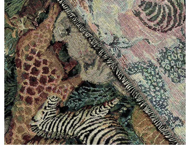Jacquard Tapestry: Safari Animals pigiau