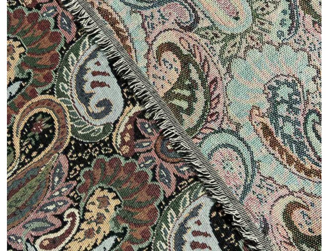 Jacquard Tapestry with Turkish Cucumber Patterns pigiau