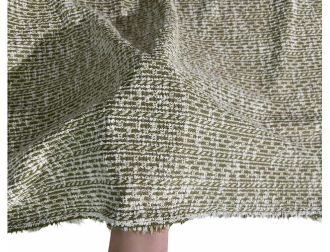 Jacquard Knit Fabric, Greenish internetu