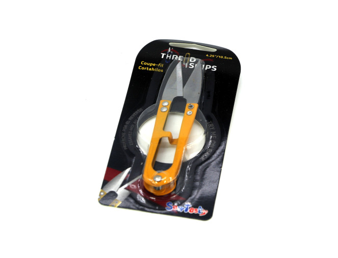 Scissors for cutting threads